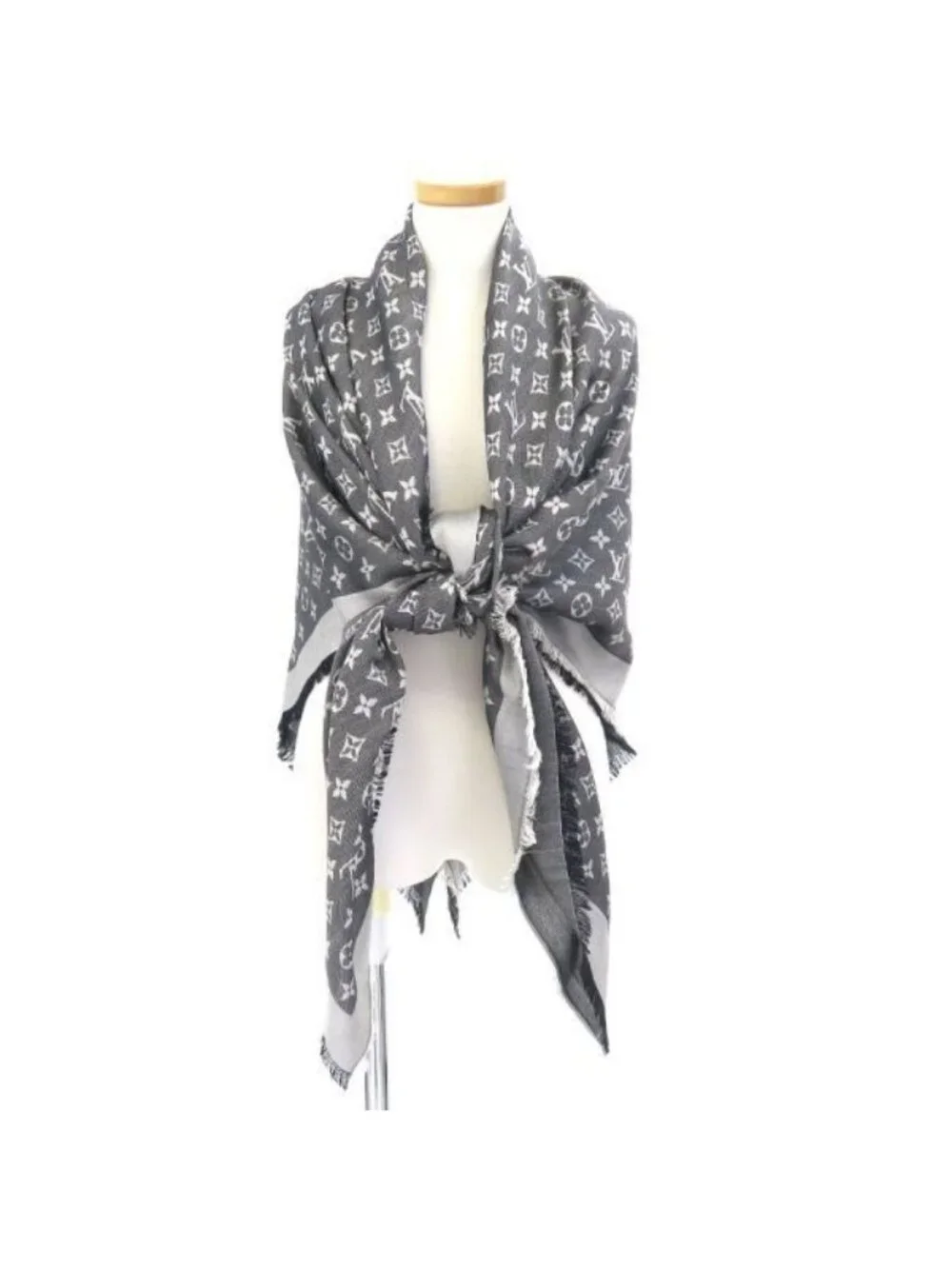 Louis Vuitton Shawl Monogram Denim Scarf